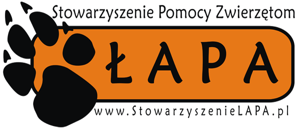 Stowarzyszenie Pomocy Zwierzętom "ŁAPA" - logotyp/zdjęcie