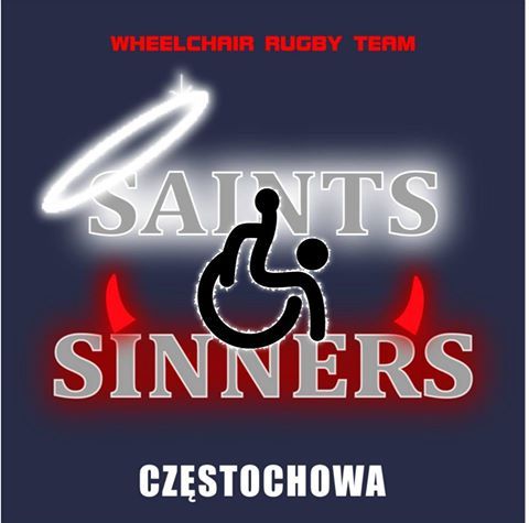 INTEGRACYJNY KLUB SPORTOWY "SAINT SINNERS" - logotyp/zdjęcie