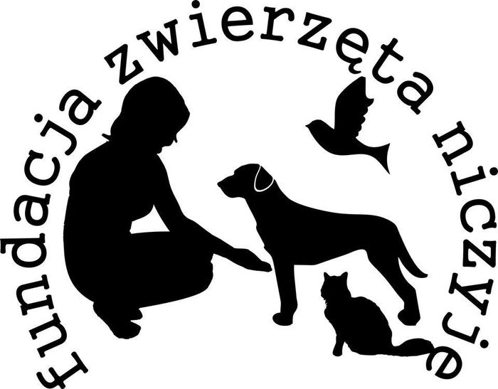 Fundacja Zwierzęta Niczyje - logotyp/zdjęcie
