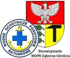 Wodne Ochotnicze Pogotowie Ratunkowe w Dabrowie Górniczej - logotyp/zdjęcie