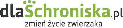 dlaSchroniska.pl - zmień życie zwierzaka! - logotyp/zdjęcie
