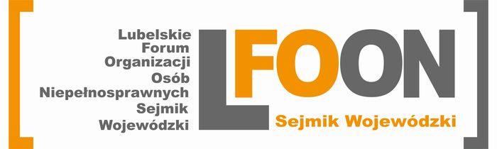 Lubelskie Forum Organizacji Osób Niepełnosprawnych-Sejmik Wojewódzki - logotyp/zdjęcie