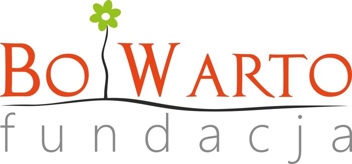 Fundacja BO WARTO - logotyp/zdjęcie