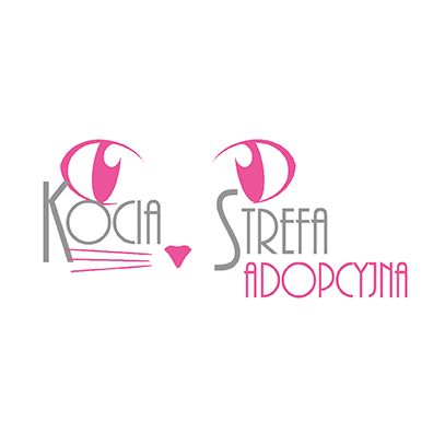 Kocia Strefa Adopcyjna - logotyp/zdjęcie