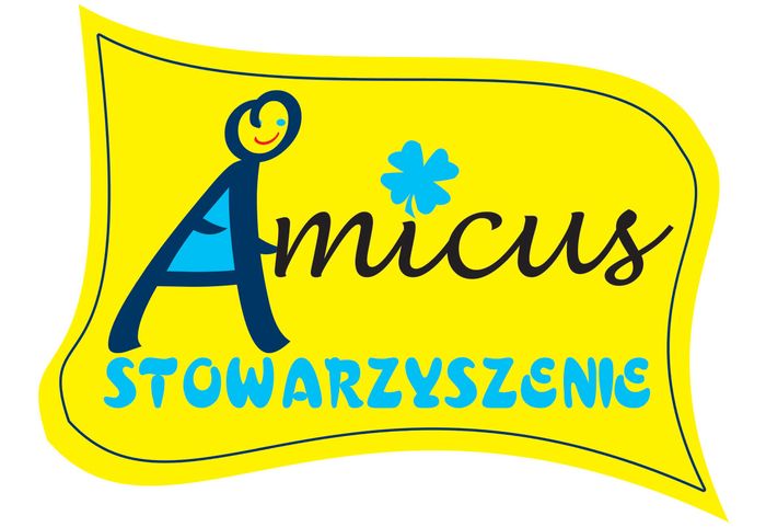 STOWARZYSZENIE NA RZECZ WSPOMAGANIA ROZWOJU OSÓB NIEPEŁNOSPRAWNYCH AMICUS - logotyp/zdjęcie