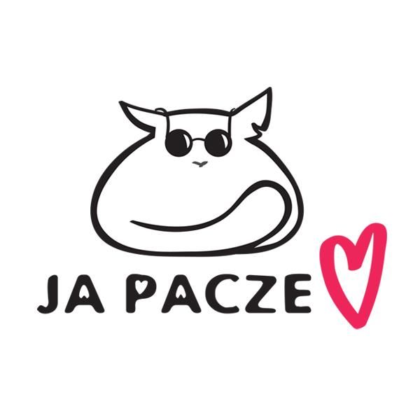 "Ja Pacze Sercem" Fundacja Pomocy Kotom Niewidomym - logotyp/zdjęcie
