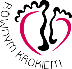Fundacja Równym Krokiem - logotyp/zdjęcie