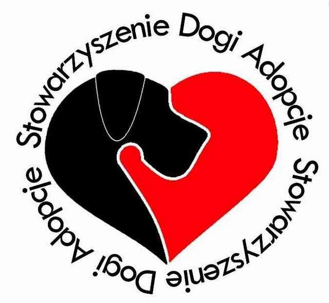 Stowarzyszenie Dogi Adopcje - logotyp/zdjęcie