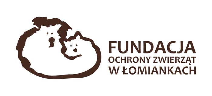 Fundacja Ochrony Zwierząt w Łomiankach - logotyp/zdjęcie