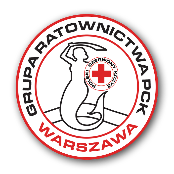 Grupa Ratownictwa PCK Warszawa - logotyp/zdjęcie