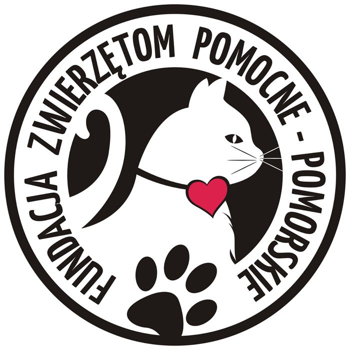Fundacja Zwierzętom Pomocne Pomorskie - logotyp/zdjęcie