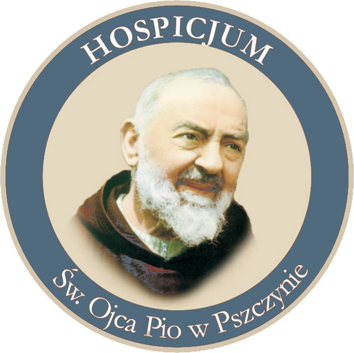 Hospicjum św. Ojca Pio w Pszczynie - logotyp/zdjęcie