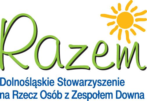 Dolnośląskie Stowarzyszenie na Rzecz Osób z Zespołem Downa "Razem" - logotyp/zdjęcie