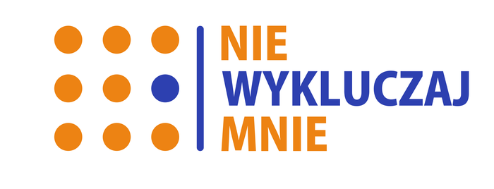 Fundacja "Nie wykluczaj mnie" - logotyp/zdjęcie