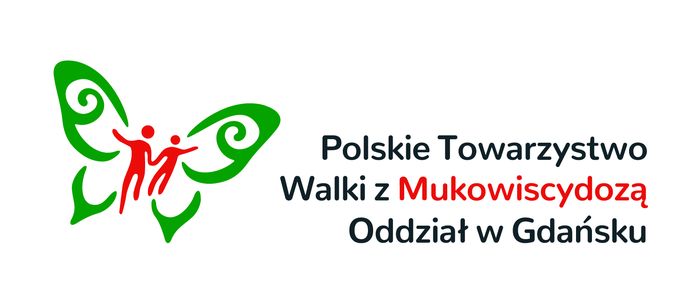 Polskie Towarzystwo Walki z Mukowiscydozą Oddział w Gdańsku - logotyp/zdjęcie