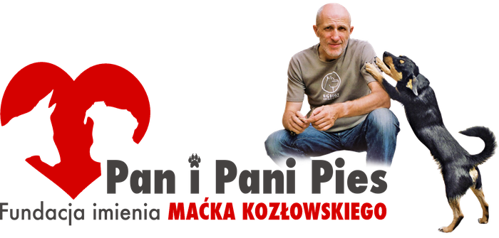 Fundacja im. Maćka Kozłowskiego Pan i Pani Pies - logotyp/zdjęcie