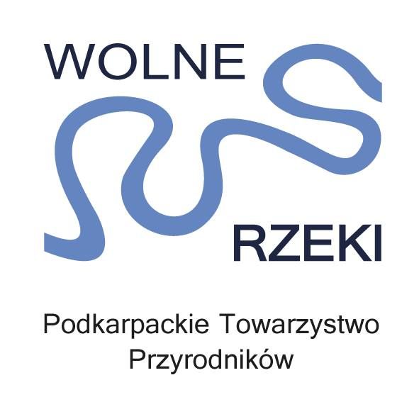Podkarpackie Towarzystwo Przyrodników Wolne Rzeki - logotyp/zdjęcie