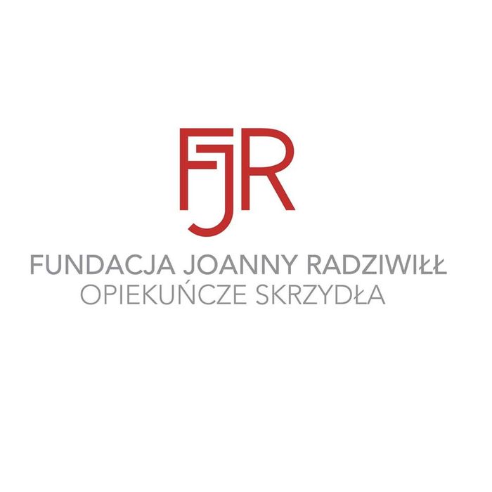 FUNDACJI JOANNY RADZIWIŁŁ OPIEKUŃCZE SKRZYDŁA - logotyp/zdjęcie