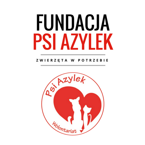 Fundacji Psi Azylek - Zwierzęta w Potrzebie - logotyp/zdjęcie