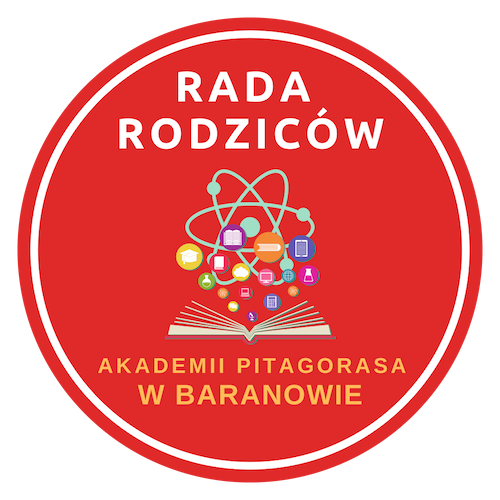 Rada Rodziców Publicznej Szkoły Podstawowej w Baranowie - Akademia Pitagorasa - logotyp/zdjęcie