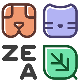Zamojska Fundacja dla Zwierząt i Środowska ZEA - logotyp/zdjęcie