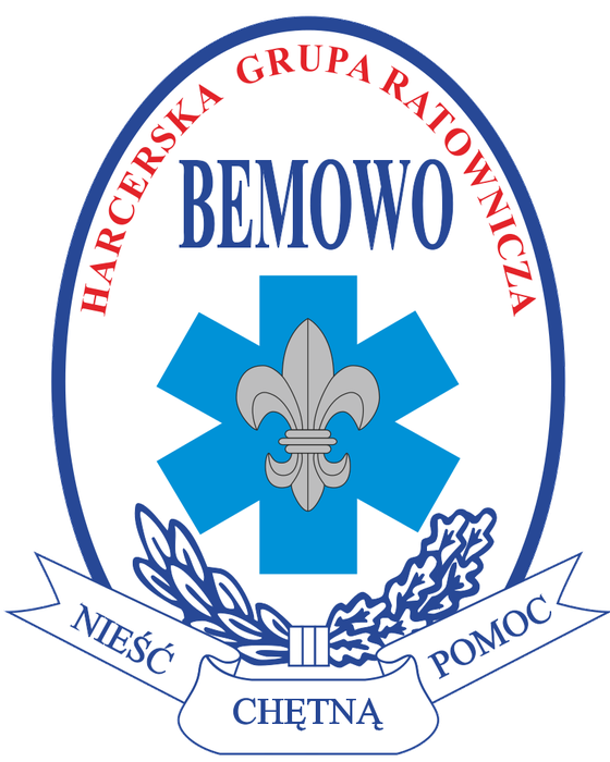 Harcerska Grupa Ratownicza "Bemowo" - logotyp/zdjęcie