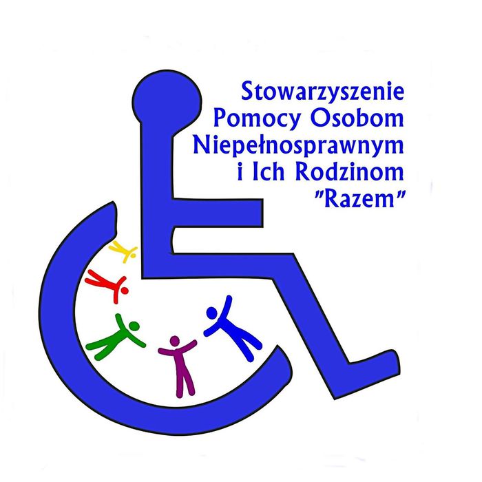 Stowarzyszenie Pomocy Osobom Niepełnosprawnym i Ich Rodzinom "Razem" - logotyp/zdjęcie